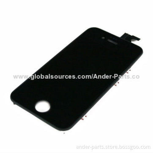 LCD Digitizer Glass Assembly for iPhone 4, GSM and CDMA available, LCD Preattached